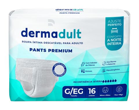 Roupa Intima Dermadult Pants Premium C/16
