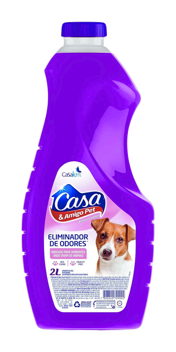 Eliminador de Odores Casa & Amigo Pet 2L – Brinca Comigo