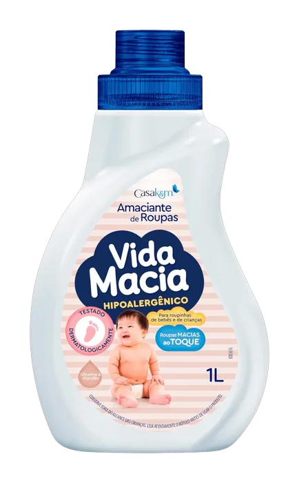 Amaciante Vida Macia Glicerina/Algodão 1L
