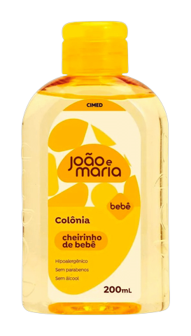 Colônia Cheirinho de Bebê João e Maria 200ml