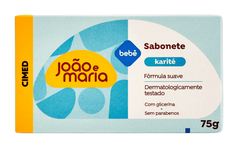 Sabonete de Glicerina Bebê Karité João e Maria 75gr