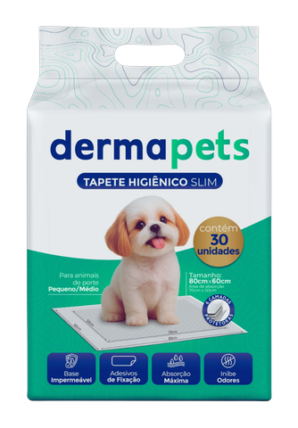 Tapete Higiênico Slim Dermapets C/30 Und