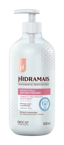 Sabonete Liquido Hidramais Softcare Antibacteriano 500ml