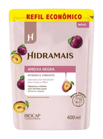 Sabonete Liquido Hidramais Refil Ameixa Negra 400ml
