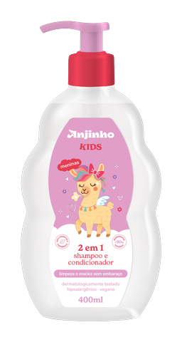 Shampoo e Condicionador Anjinho 2 em 1 - 400ml