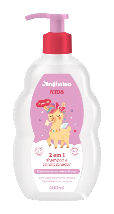 Shampoo e Condicionador Anjinho 2 em 1 - 400ml