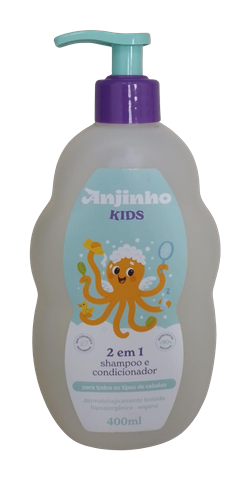 Shampoo e Condicionador Anjinho 2 em 1 – 400ml