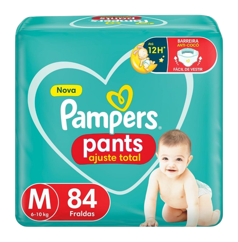 Fralda Pampers Pants Ajuste Total
