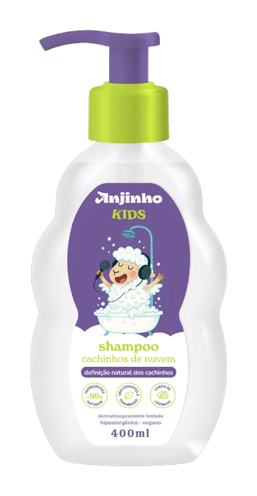 Shampoo Anjinho Cachinhos de Nuvem 400ml