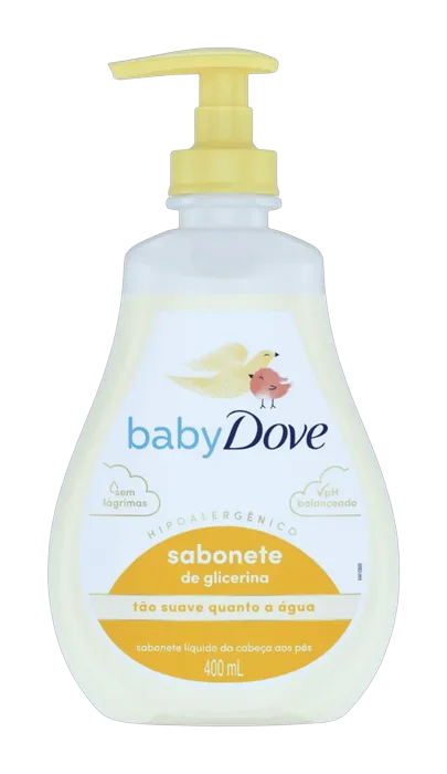 Sabonete Líquido Dove Baby de Glicerina 400ml
