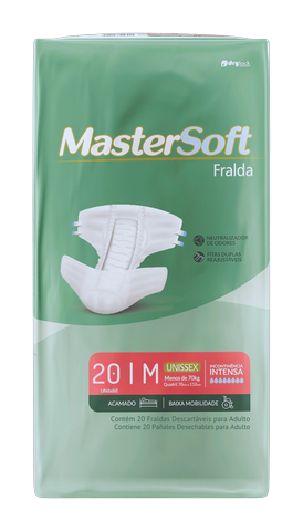 Fralda Adulto Mastersoft
