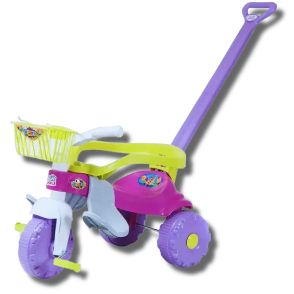 Tico-tico Festa Rosa com aro protetor MAGIC TOYS