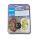 Chupeta MAM Night & Day Girls +6 Meses Com 2 Unidades - Imagem 2