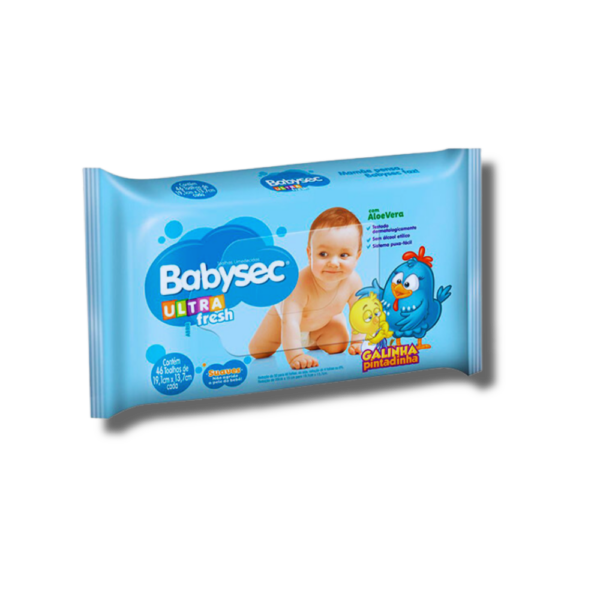 Toalha Umedecida Babysec Ultrafresh C/46 Unidades