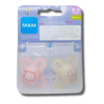 Chupeta MAM Start Girl de 0-2 Meses Com 2 Unidades - Imagem 2