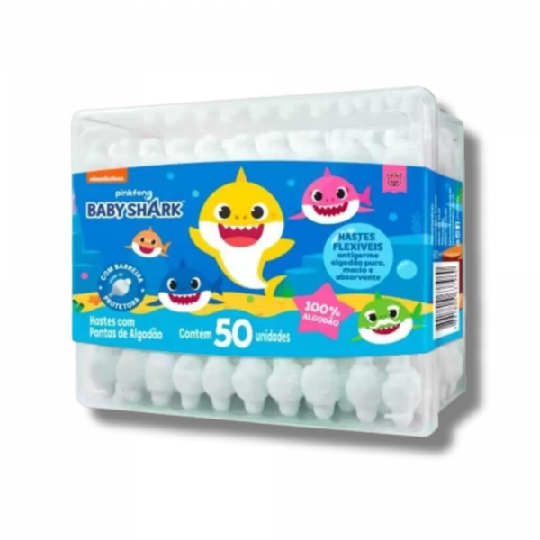 Hastes Flexíveis Baby Shark Cremer C/50 Und