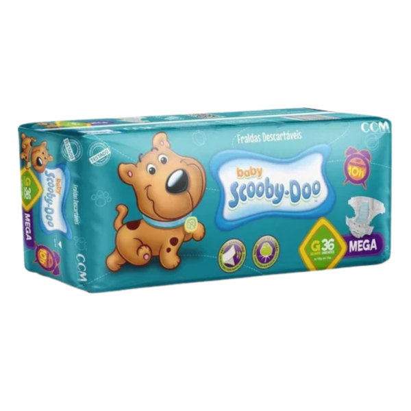 Fralda Scooby Doo Mega