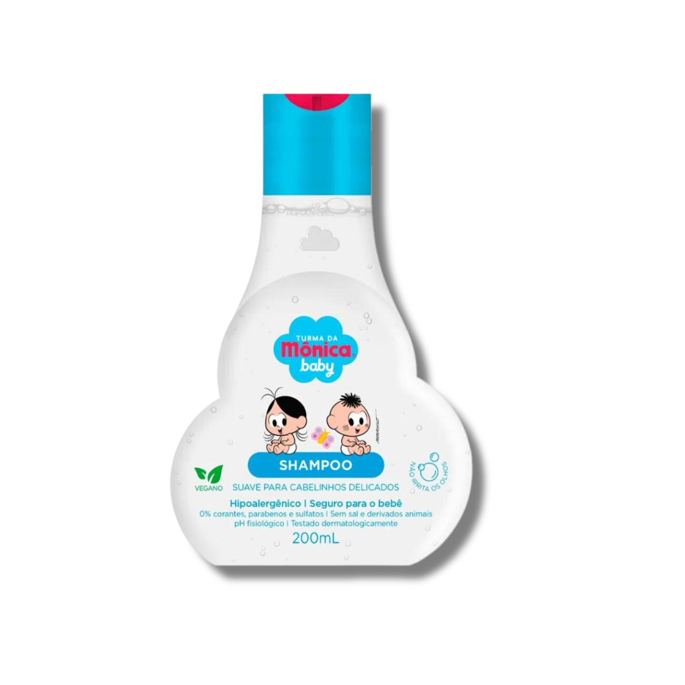 38765 Shampoo Turma da Mônica Baby Suave Cabelinhos Delicados 200ml - Imagem 1