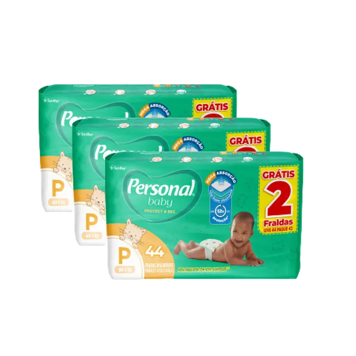 Fralda Personal Soft e Protect Mega Fardo C/3 Pacotes – JN Fraldas