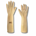 Luva Látex Ranhurada Cano Longo Tam M