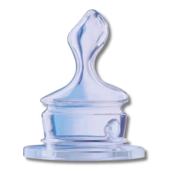 Bico Classic Silicone C/2 und Líquido Médio 0-6 meses NUK