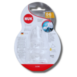 Bico Classic Silicone C/2 und Líquido Médio 0-6 meses NUK - Imagem 2