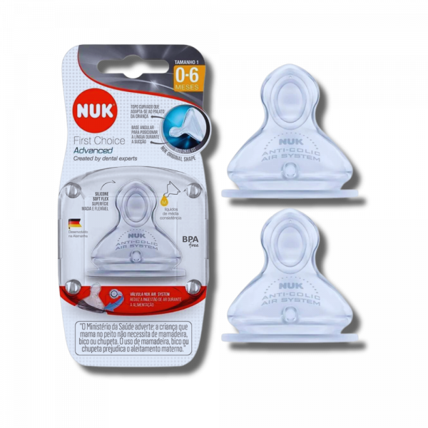 Bico Advanced 0-6 Meses Líquidos Média Consistência NUK