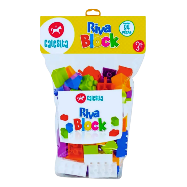 Riva Block C/84 Peças - Calesita