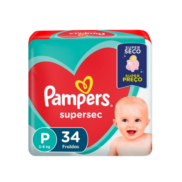 Fralda Pampers Supersec Pacotão