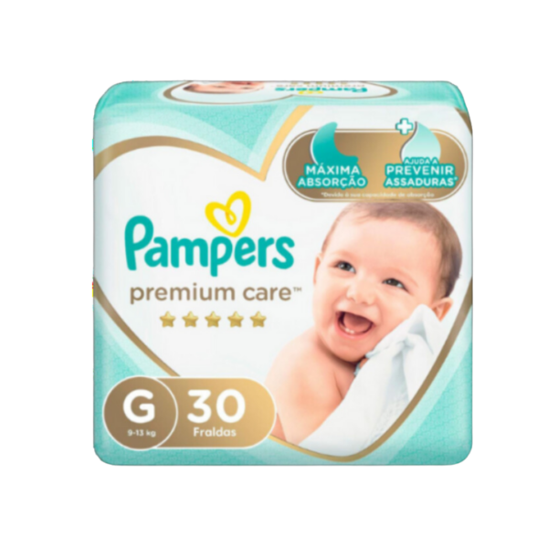 Fralda Pampers Premium Care Mega