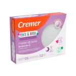 Fralda de Pano Luxo Branca Pinte e Borde Cremer com 5 Unidades