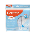 Pano de Boca Cremer Luxo Menino com 3 Unidades