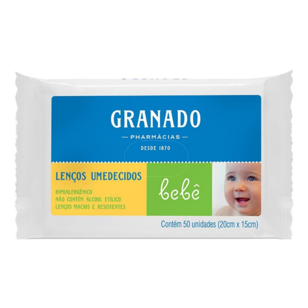 Toalhas Umedecidas Granado Tradicional C/50 Unidades