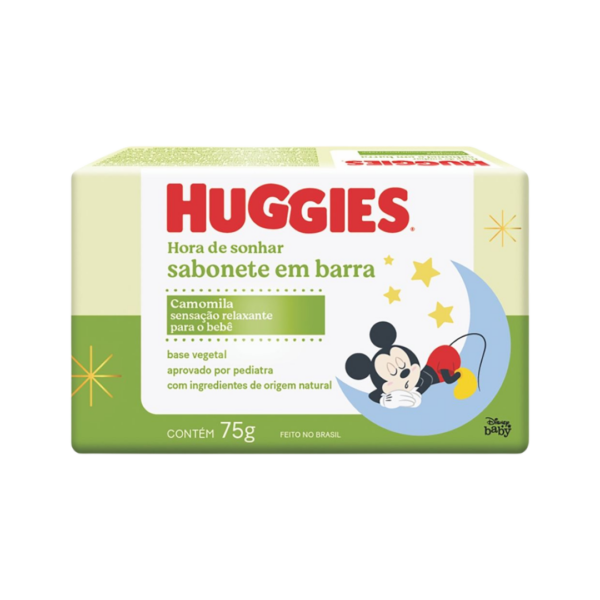 Sabonete em Barra Huggies Disney Chá de Camomila 75g