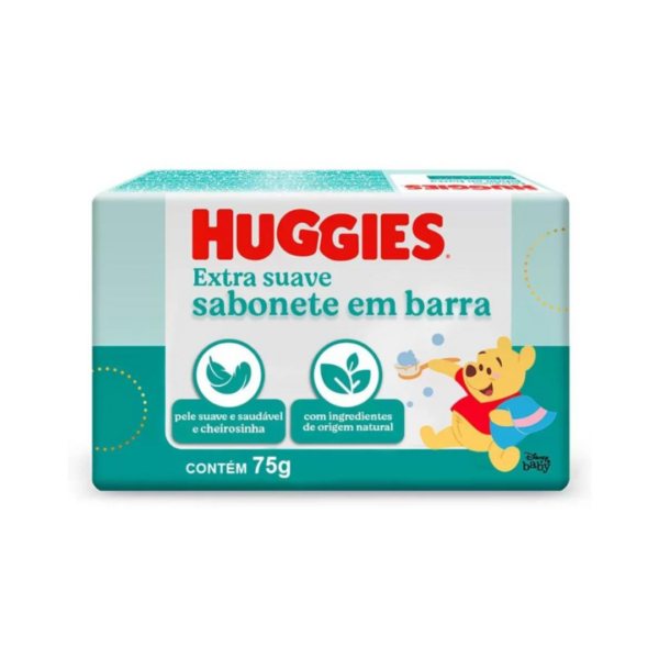 Sabonete em Barra Huggies Disney Suave 75g