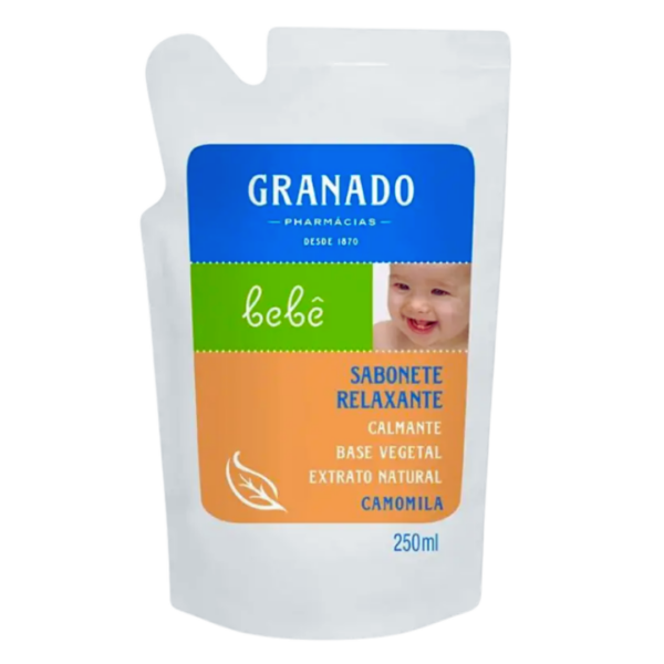 Sabonete Liquido Granado Bebê Camomila Refil 250ml
