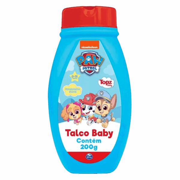 Talco Patrulha Canina Topz Baby 200gr