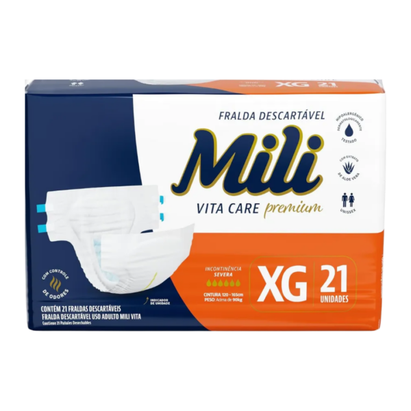 Fralda Adulto Mili Vita Care
