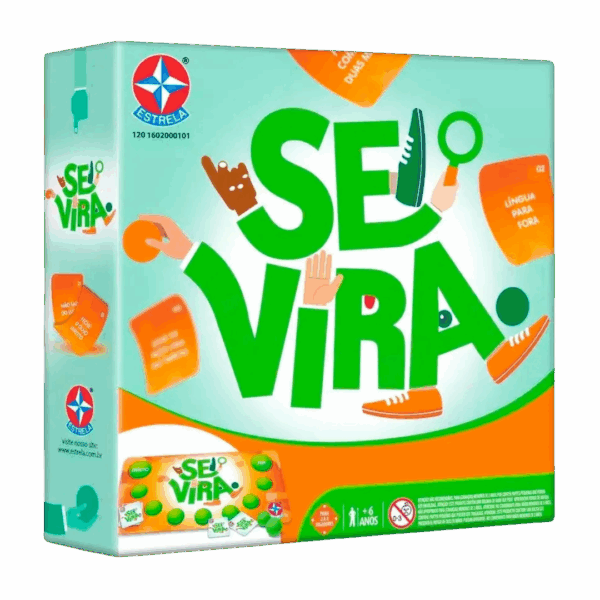 Jogo de Tabuleiro Se Vira Para Estrela