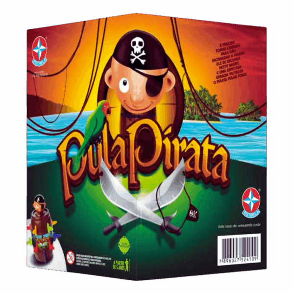 Jogo de ação Pula Pirata Estrela