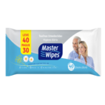 Toalha Umedecida Master Wipes Pacotes C/40 Unidades