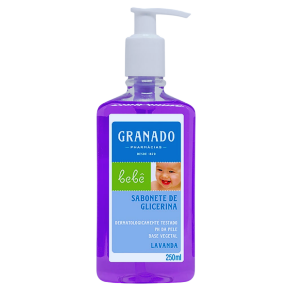 Sabonete Liquido Granado Bebê Lavanda 250ml