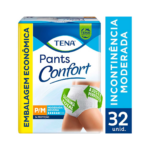Roupa Íntima Tena Pants Confort Pacote com 32 Unidades