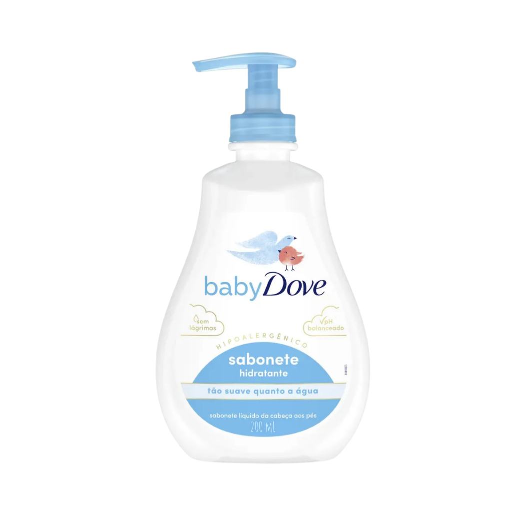 Dove Baby hidratante Sabonete Líquido Dove Baby Hidratante 200ml - Imagem 1