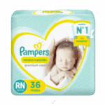 Pampers Premium Care RN C/36 Unidades