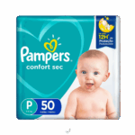 Fralda Pampers Confort Sec Mega