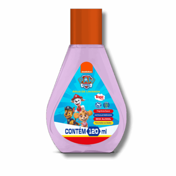 Água De Lavanda Patrulha Canina Topz Baby 120ml