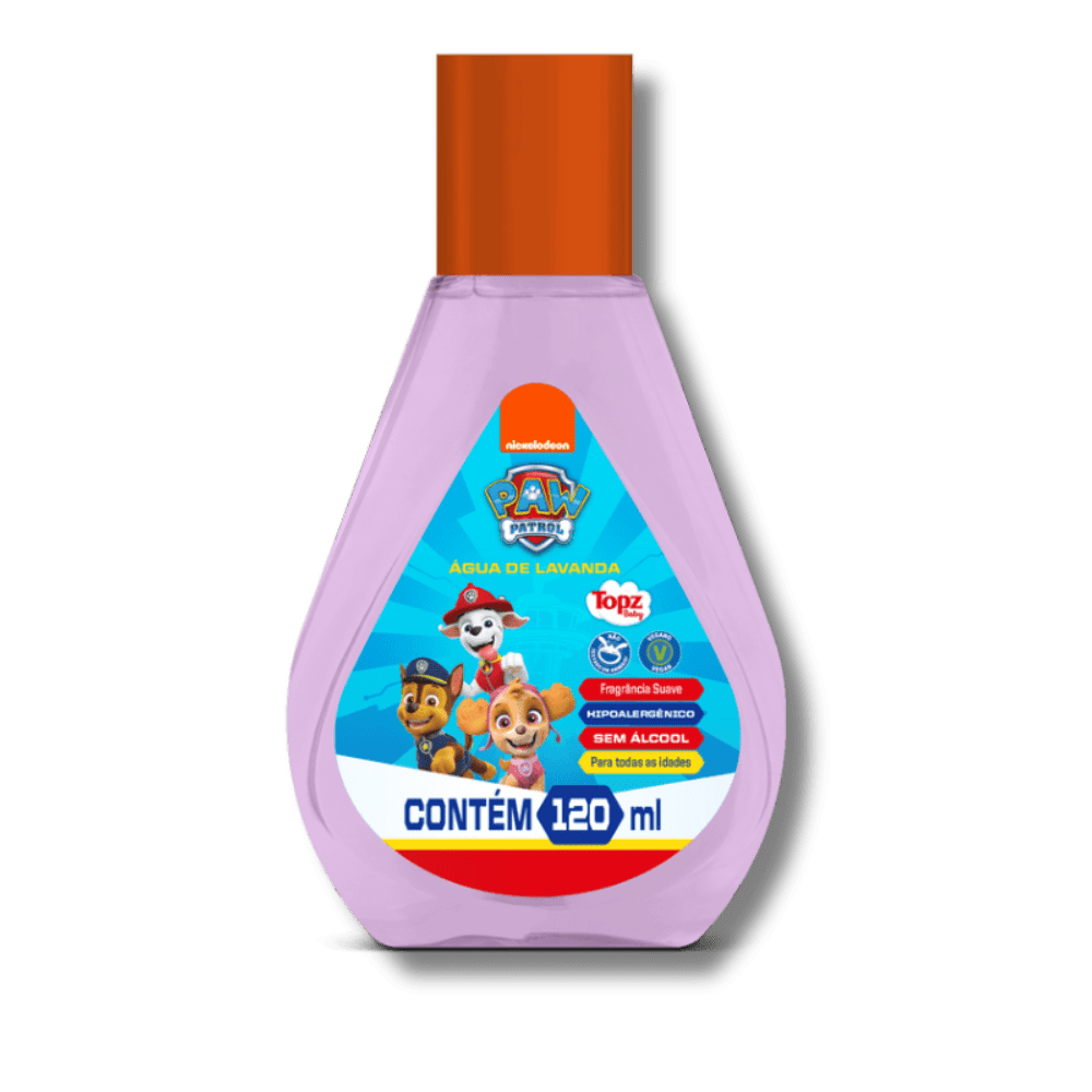 Água De Lavanda Patrulha Canina Topz Baby 120ml Água De Lavanda Patrulha Canina Topz Baby 120ml - Imagem 1
