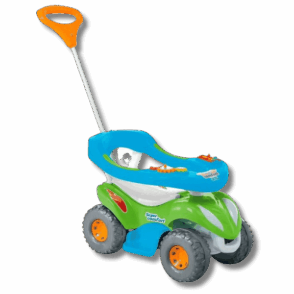 Carrinho Super Comfort Azul Calesita