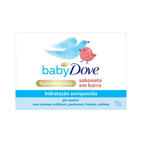 Sabonete em Barra Hidratação Enriquecida Dove Baby 75gr